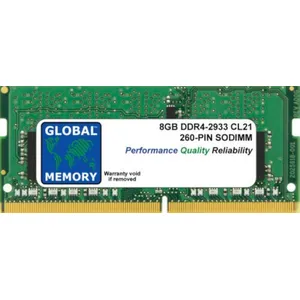 8Go DDR4 2933MHz PC4-23400 260-PIN SODIMM MÉMOIRE RAM POUR ORDINATEURS...