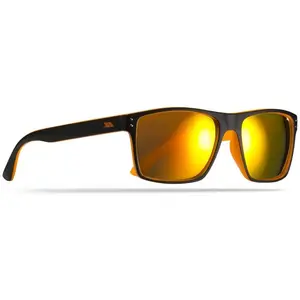 Trespass lunettes Zestde soleil unisexes noir mat/orange pas cher
