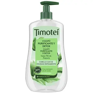 Timotei Shampoing purifiant et détoxifiant à l extrait de thé vert pou... pas cher