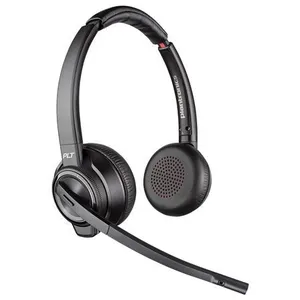 Comparateur de prix : Plantronics Casque réducteur de bruit sans fil avec micro Poly Savi W8220 - Noir
