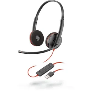Comparateur de prix : Polycom Plantronics C3220 Casque stéréo USB Blackwire Noir
