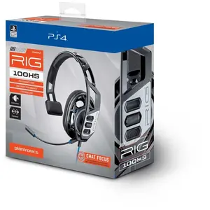 POLY Micro-casque Plantronics RIG 100HS Noir Licencié Sony pour PS4Vendu parkaufland