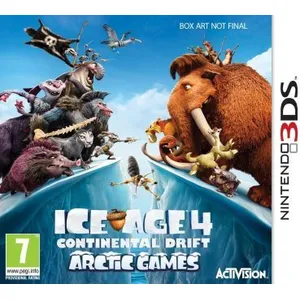 Activision L'age De Glace 4 - La Dérive Des Continents : Jeux De L'arctique 3ds pas cher