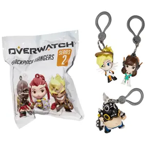 GameStop Europe Services Limited Pdts Derives Figurine Mystere - Overwatch - Back Pack Hangers Series 2 pas cher