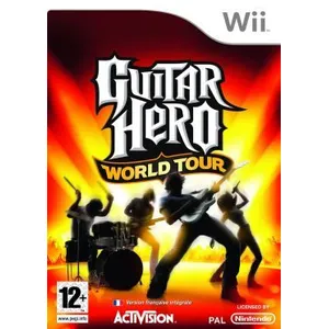 Comparateur de prix : Logithéque GUITAR HERO WORLD TOUR JEU SEUL / JEU NINTENDO Wii