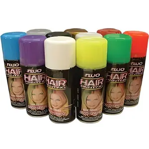 Déco sono Aérosol laque cheveux Rouge - Mixte - Adulte - Intérieur - 125 ml