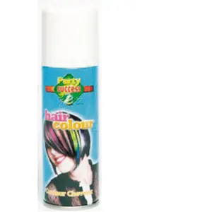 Comparateur de prix : P'tit Clown Bombe de laque colorée pour cheveux - Marque - Blanc - Contenance 125ml / 78gr