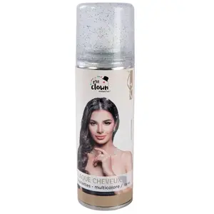 Goodmark Spray laque cheveux à paillettes - 125 ml - multicolore FETE-72522