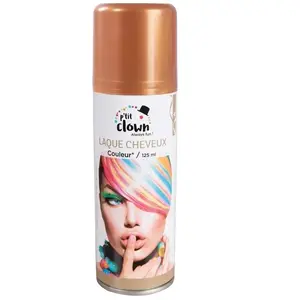 Aérosol laque cheveux 125 ml or