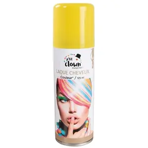 Aérosol laque cheveux 125 ml jaune FETE-72004