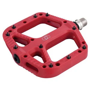 Comparateur de prix : Pédales plates nylon OXC 20 Loam Rouge TU OXFPE640R