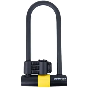 Comparateur de prix : OXFORD Antivol en U Magnum avec support, Cadenas pour la moto, 177 x 340 mm