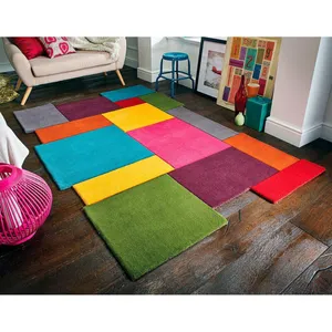 Flair Rugs Tapis géométrique design en laine multicolore 150x240
