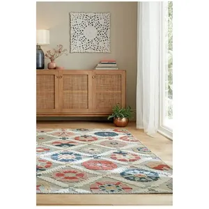 Flair Rugs - Tapis intérieur et extérieur design Flora Vert 200x290