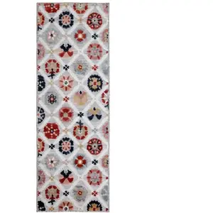 FLAIR RUGS Tapis d'extérieur/ intérieur multicolore 80 x 230 pas cher