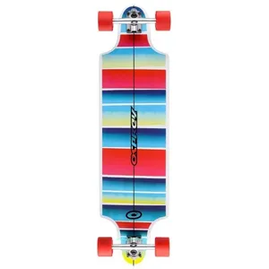Longboard - OSPREY - 38" Twin Tip Downhill Stripe - Freestyle - Glisse... pas cher