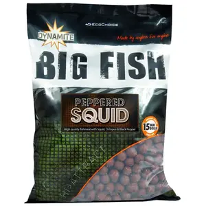 Bouillettes Dynamite Baits Peppered Squid 20mm Marron 5 kg ADY041687Vendu parwaveinn