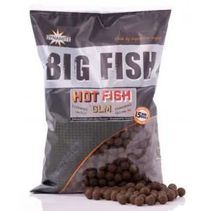 Bouillettes denses Dynamite Baits Hot Fish & Glm 20 mm 1.8 kg TU pas cher