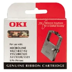 Ruban encreur OKI compatible MICROLINE 320FB/390FB Noir pas cher