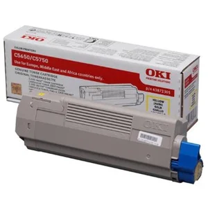 OKI MM - Jaune - original - cartouche de toner - pour C5650dn, 5650n, 5750dn, 5750n pas cher