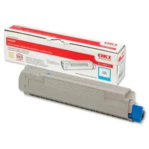 MM OKI cartouche de toner d'origine cyan 6000 pages pour C8600/C8800 pas cher