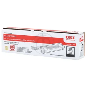 MM OKI - Noir - original - cartouche de toner - pour C8600cdtn, 8600dn, 8600n, 8800cdtn, 8800dn, 8800n pas cher