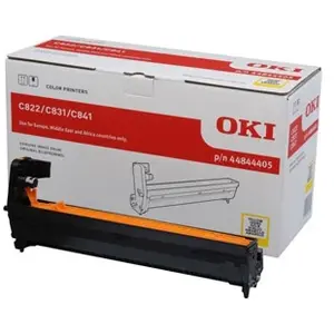 Comparateur de prix : OKI kit tambour d'origine jaune 30000 pages pour C822, 831, 841