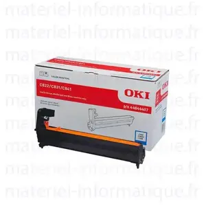 Comparateur de prix : OKI kit tambour d'origine cyan 30000 pages pour C822, 831, 841 - 44844407