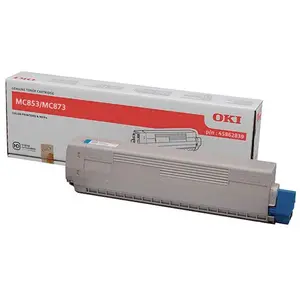 - Cyan - original - cartouche de toner - pour OKI MC853, MC873, MC883 pas cher