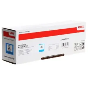 - Cyan - original - cartouche de toner - pour OKI MC563dn, MC563dnw; C542dn pas cher