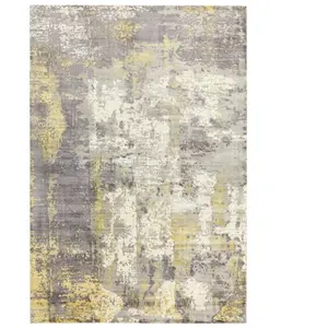 Novatrend Tapis moderne fait main en Viskoseor 120x170 cm pas cher
