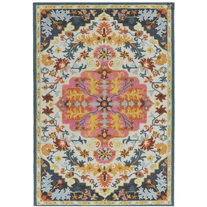 Novatrend Tapis de salon en laine multicolore 160x230 cm pas cher