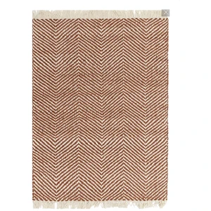 Novatrend Tapis de salon en jute rouge 120x170 cm pas cher