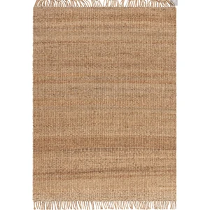 Novatrend Tapis design en jute beige foncé 120x170 cm pas cher