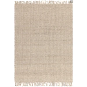 Novatrend Tapis design en jute beige clair 120x170 cm pas cher