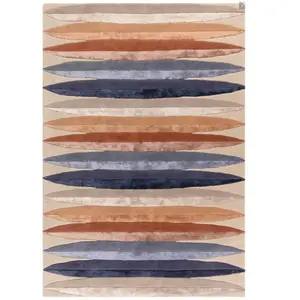 Novatrend Tapis moderne tufté main en laine  Beige 160x230 cm pas cher