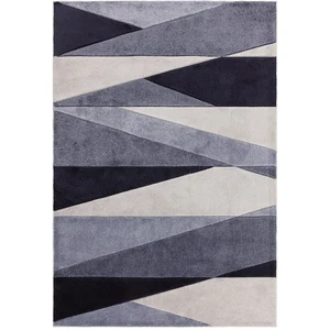 Novatrend Tapis de salon moderne bleu 120x170 cm pas cher