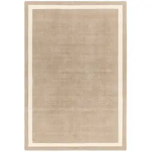 Novatrend Tapis de salon moderne en laine beige 200x290 cm