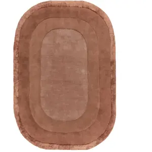 Novatrend Tapis tufté main en laine Orange 200x290 cm pas cher