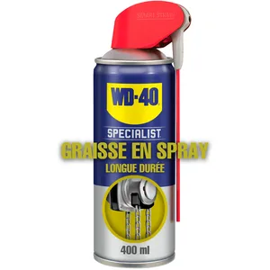 Comparateur de prix : WD-40 400ml : Spray Aérosol Graisse longue durée