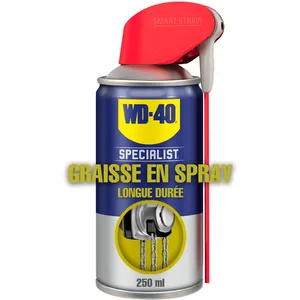 WD40 WD-40 250ml : Spray Aérosol Graisse longue durée pas cher