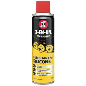 3-en-un LUBRIFIANT SILICO.3EN1 AERO.250 pas cher
