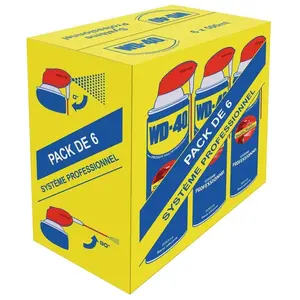 Wd40 500ml pack 6pces pas cher