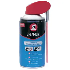 Comparateur de prix : WD-40 3en1 Formule professionnelle 250ml : Spray Aérosol Dégrippant multi-usage