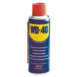 Comparateur de prix : WD-40 200ml : Spray Aérosol Dégrippant multifonction