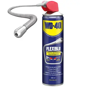 Comparateur de prix : WD-40 400ml : Spray Aérosol flexible Dégrippant multifonction