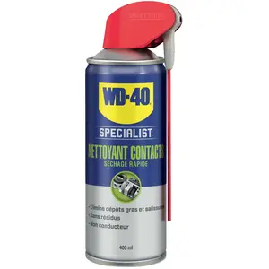 Comparateur de prix : WD-40 400ml : Spray Aérosol Nettoyant contact