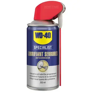 Comparateur de prix : WD-40 250ml : Spray Aérosol Lubrifiant Serrures