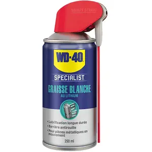 WD40 WD-40 250ml : Spray Aérosol Graisse blanche au Lithium pas cher