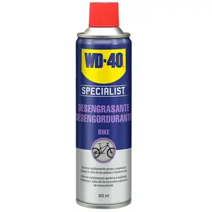 Spray dégraissant pour chaînes de vélo WD-40 500 ml